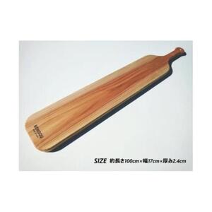 まるで棍棒！特別な料理の演出に！大きな木の皿！