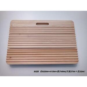 国産檜の高級すのこ!バスマット台!床を守り乾燥を助ける!