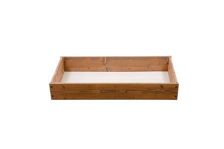 お手軽ビオトープ 池製作キット(W120×D60×H18.5cm) ブラウン