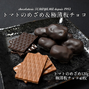 チョコレート詰合せ（極薄板チョコ＋トマトのめざめ）　【11100-0552】