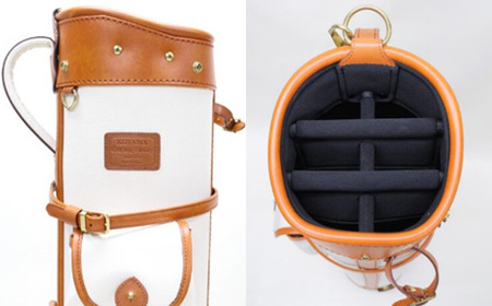 【小山ゴルフバック製作所】キャディバッグ CB-19 <帆布×PVC> 【11100-0998】