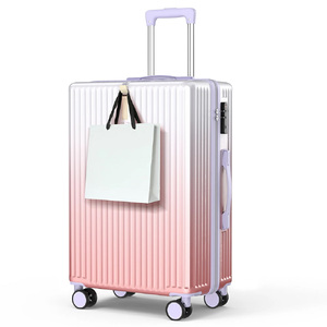 スーツケース　M　桜ピンク　【11100-1631-12】
