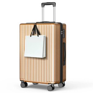 スーツケース　L　ゴールド　【11100-1631-16】