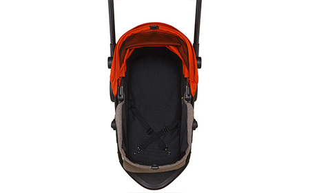 【119661】コンビ compet ルルテイル（キラウエアレッド×グレージュ）　【11100-1410】