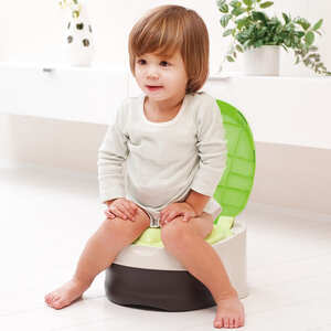 【118661】ベビーレーベル　洋式おまるでステップ　グレー（GL）　【11100-1715】