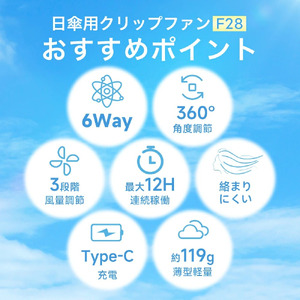 腰掛け扇風機　F28　ライラック　【11100-1983】