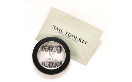 ネイルチップ　ショート【星霞】Sサイズ　Antellijan大宮ネイルサロンのハンドメイド　S4-S