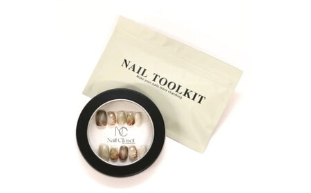 ネイルチップ ショート【玉響】Lサイズ Antellijan大宮ネイルサロンのハンドメイド S5-L