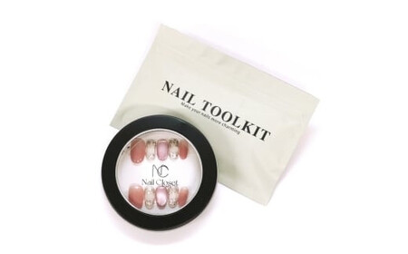 ネイルチップ ミディアム【桜恋】Lサイズ Antellijan大宮ネイルサロンのハンドメイド M1-L