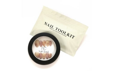 ネイルチップ　ミディアム【桜果】Lサイズ　Antellijan大宮ネイルサロンのハンドメイド　M7-L