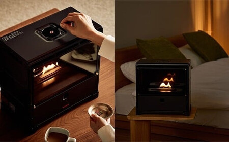 イワタニ　炎を楽しむインテリア暖炉「MYDANRO」CB-MDR-1　