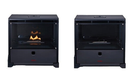 イワタニ　炎を楽しむインテリア暖炉「MYDANRO」CB-MDR-1　