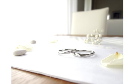 ジュエリームナカタ (プラチナ)マリッジリング シントゥーラ ダイヤあり