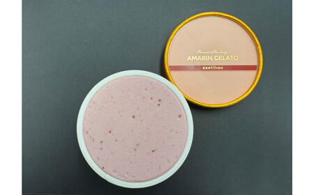 厳選お取り寄せ「食べごち」の超濃厚あまりんジェラートセット（純苺・いちごみるく）　