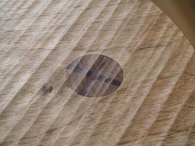 まる座スツール 国産クルミ材 / 椅子【UMEBACHI FURNITURE】