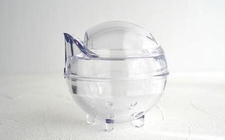 透明丸形ティーポット 茶鈴 Tea-rin / 150ml トライタン樹脂 割れない 可愛い 埼玉県