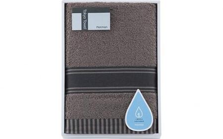 【ブラウン】ホットマン1秒タオル　大判バスタオルギフト ／ 高い吸水性 上質 綿100％ 埼玉県