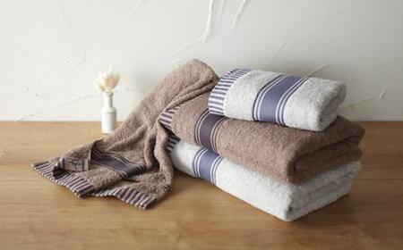  ホットマン1秒タオル　大判バス・フェイスタオル各2枚ギフトセット ／ 高い吸水性 上質 綿100％ 埼玉県