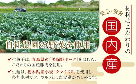 ぎょうざの満洲 冷凍生餃子とラーメン10人前セット