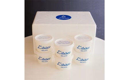 リビスコ川越店 ジェラート6個セット
