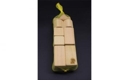 積み木（川越）A型 ／ 桧 玩具 おもちゃ 埼玉県