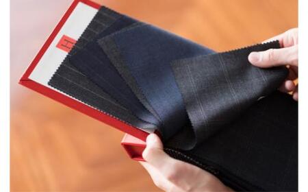 【英国ブランド生地使用】オーダーメイドスーツお仕立券　1枚／ テーラークラモチ ハンドメイド 高級 埼玉県 特産品