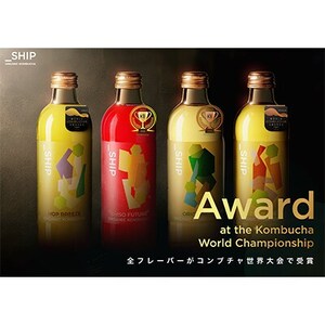 _SHIP KOMBUCHA ASSORT 詰め合わせ(300ml×4種×3本ずつ)【配送不可地域：離島】【1480472】