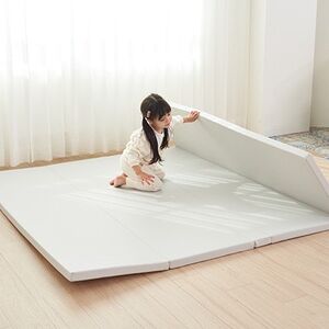 popomi 抗菌プレイマットCLEAN　グレー　140×200×4cm【1653071】