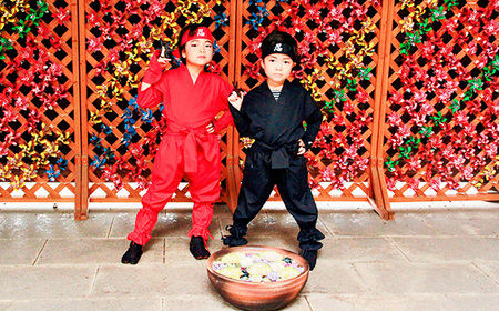 忍城NINJA体験・ヴェールカフェでカフェタイム2名様 No.470