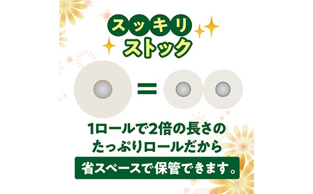 【シングル】エリエール i:na(イーナ)トイレットティシュー 2倍巻き12ロール No.487