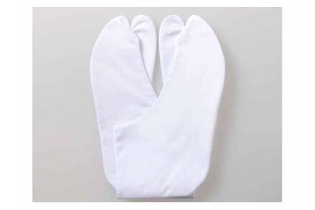 特級白キャラコ足袋 4枚コハゼ 中型 23.5cm No.292-06