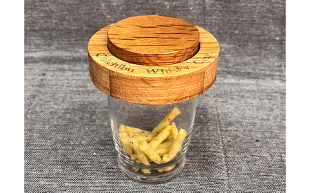 SMOKE MASTER ウイスキー熟成樽から作られたカクテルスモーカー No.480