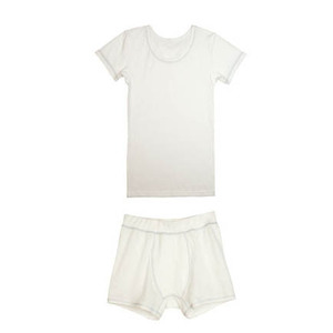 Fleepボーイズインナー　ミルクセット（半袖）1セット【サイズ：110】 No.536-01