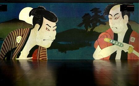 美術館 角川武蔵野ミュージアム 企画展チケット 1枚「体感型デジタルアート劇場 浮世絵 RE:BORN」 | 博物館 美術館