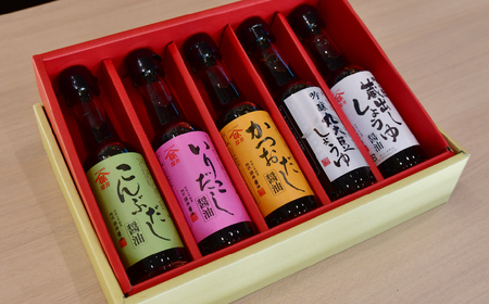 醬油 しょうゆ小瓶 150ml×5種類セット | 深井醤油