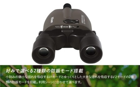 【ふるなび限定】 防振双眼鏡 ビクセン ATERAII H10x21 グレージュ | 双眼鏡  vixen FN-Limited-PR