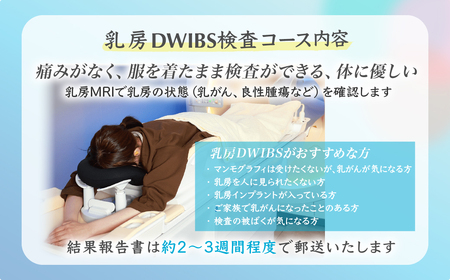 乳がん検診 乳房DWIBS チケット | MRI 検査 痛くない