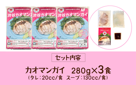 渋谷カオマンガイ 3食入 | 所沢 カオマンガイ 鶏肉 タイ料理