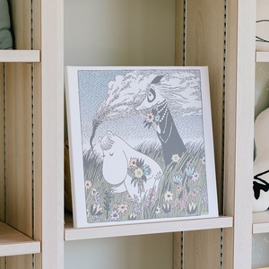 MOOMINVALLEY PARK ファブリックパネルSサイズ（花畑）[52211012]