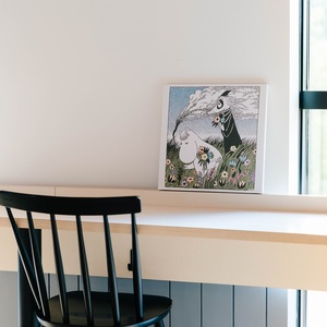 MOOMINVALLEY PARK ファブリックパネルSサイズ（花畑）[52211012]