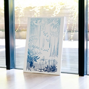 MOOMINVALLEY PARK ファブリックパネルMサイズ（旅立ち）[52211016]