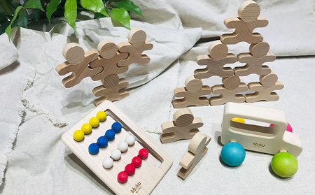 出産祝いや誕生日プレゼントに! 「木のおもちゃロングセラー3点セット」[52210559] 玩具 工芸品 10,640円