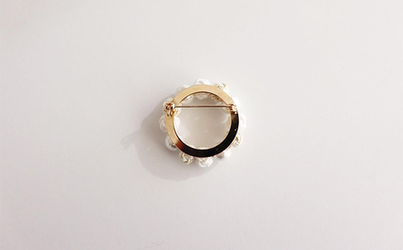 水引ブローチ【すずらん】[52210596] ファッション小物 アクセサリー 