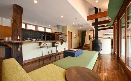 【名栗温泉 大松閣】一棟貸切別邸「ハミング」 1泊2食付ペア宿泊券 [52210692]  旅行 カフェギャラリー 