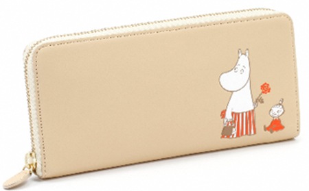 【MOOMINVALLEY PARK × Kitamura】Moominmamma's Rose 長財布