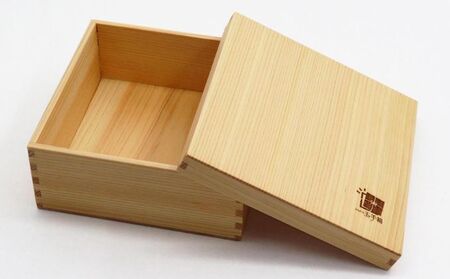 100年ヒノキ（西川材）のお弁当箱 [52210894] キッチン雑貨 美しい木目 ヒノキの香り おせち ひな祭り お花見 ご馳走 サンドイッチ入れ 