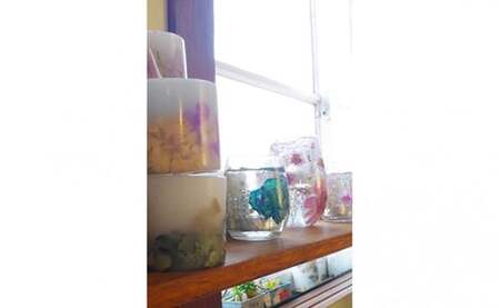 Tukiko Factory ジェルランタン＆サシェセット  飾り インテリア 北海道 今金町 F21W-103