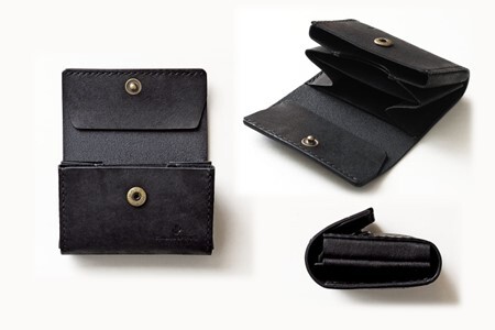 カードたくさんミニ 財布 　07ブラック　お財布