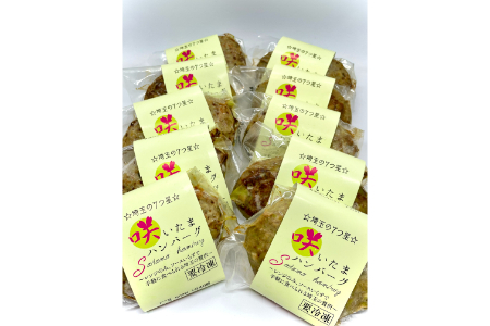 香り豚100％使用　「咲いたまハンバーグ」10枚セット　ハンバーグ