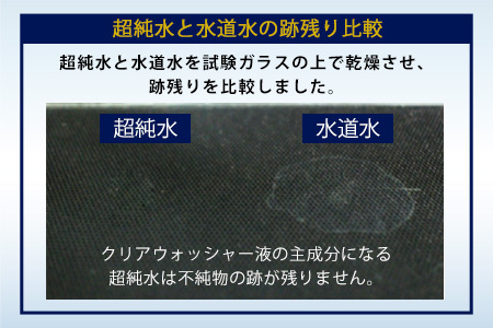 クリアウォッシャー液 2本 カー用品 洗車用品 ウォッシャー液